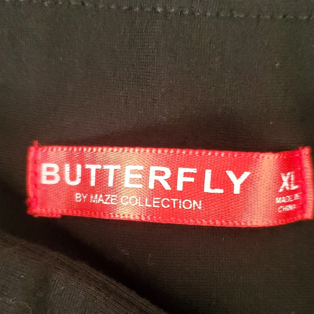 Butter Women's Black Straight Leg Pants